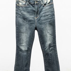 Judy Blue Distressed Denim Straight Leg Jeans